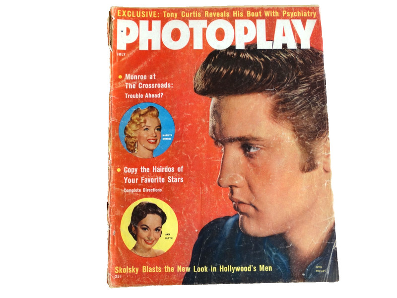 PHOTOPLAY – July 1957 – Elvis/Marilyn Monroe 