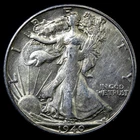 1940-S Walking Liberty Half Dollar AU Silver 50C Better Date Sharp Detail