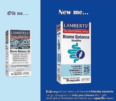 Lamberts Biome Balance Sensitive Capsules (30) BBE 05/2027