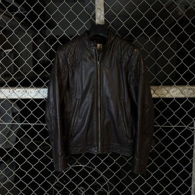 Diesel Leather Leder Jacke Jacket Vintage y 2k archive opium avantgarde 2000s 90