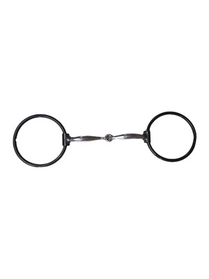 Dutton Bits Loose O-Ring 2 Piece Smooth Snaffle Bit