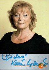Autogramm - Karin Ugowski (Julia - Wege zum G...