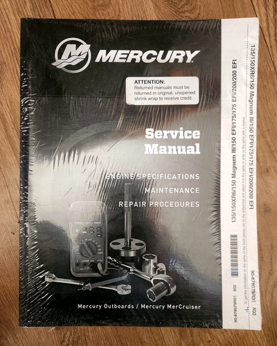 Mercury Service Manual 90-878079R01 135-150XR/150MagnumIII 150/ EFI/175/175 EFI