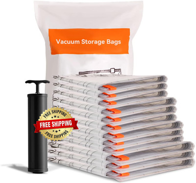 Bolsa Para Guardar Ropa Organizador Selladora Bolsas Sellado Al Vacio Con Bomba