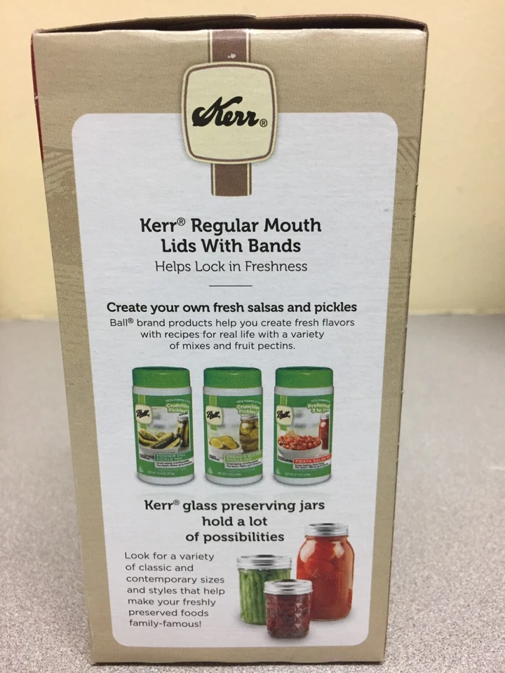 Kerr 2139297 Regular Mouth Canning Lids and Bands - Image 2 of 4