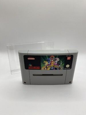 Power Rangers - PAL Super Nintendo - SNES - Nintendo - Modul mit Schutzhülle