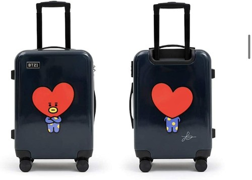 Detrás de la escena BT21 línea amigos Estuche Maleta 20 pulgadas con Duro  Bolsa Tata Nuevo | eBay