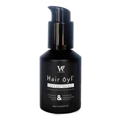 WATERMANS Hair growth oil for women & men - Camellia & black castor - Hair & Body Oil