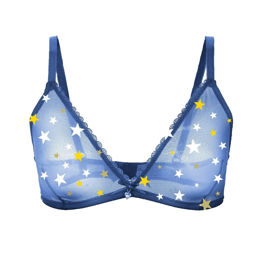 Brasieres y Juegos de brasier geométrica de Nylon para De mujer