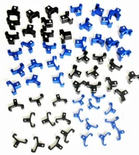 60 GOLIATH INDUSTRIAL ABS 1/4 3/8 1/2 BLUE & BLACK REPLACEMENT SOCKET RAIL CLIPS