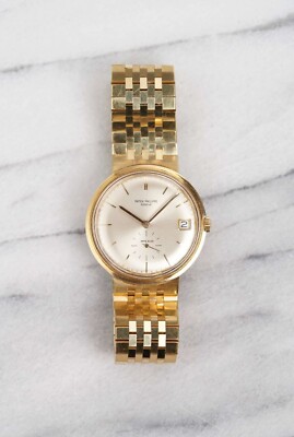 Vintage Patek Philippe 70s Ref 3445 Calatrava Arte Suizo 18K Yellow Gold Automat