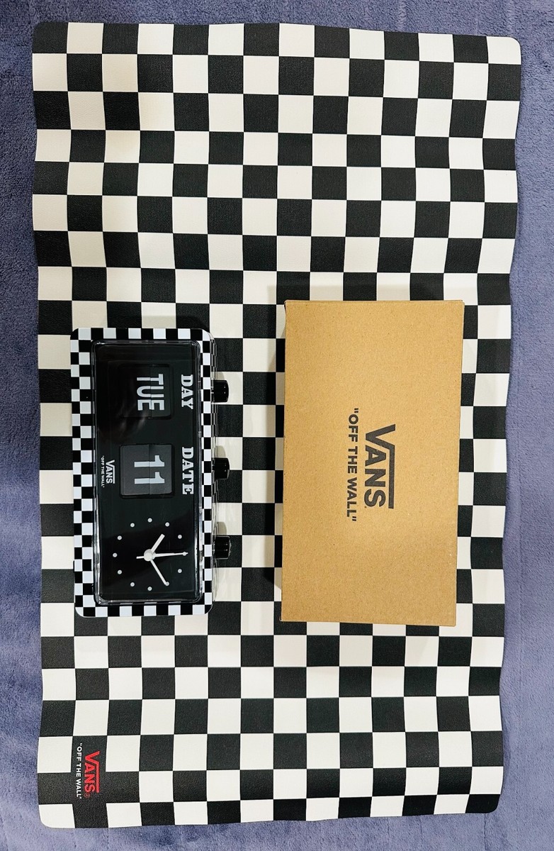 Vans Retro Flip Alarm Clock And Calendar With ABS Shell