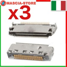 CONNETTORE RICARICA ( 3 PEZZI) Micro usb P3100 P3110 GALAXY TAB 2 per Samsung