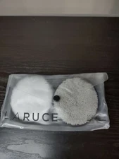 NEW 3pk Laruce Beauty Face Disk Facial Cleansing Plush Cloth Pads Reusable 