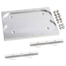 For Optima 34/78 Battery Battery Bracket Aluminum Relocation Hold Down Tray Kit 