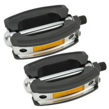 PRO+ BICYCLE PEDALS CLASSIC RUBBER VP-813 COMPATIBLE WITH 9/16 CRANK