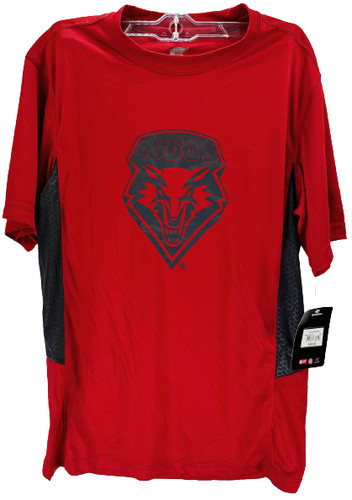 COLOSSEUM Men's New Mexico Lobos Lift Short-Sleeve T-Shirt-Red, Small