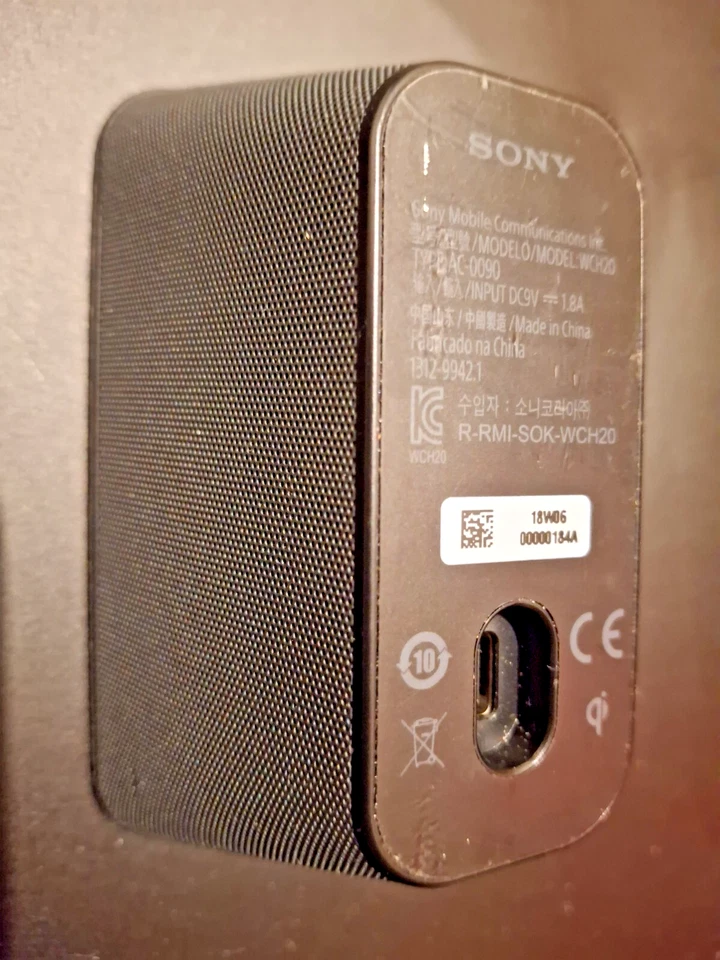 Discontinued Stand Alone Sony WCH20 Soundbar Type AC -0090 - Image 3 of 4
