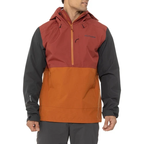Flylow Knight Anorak Jacket (M) Ski Snowboard Waterproof Seam-Sealed Men NEW