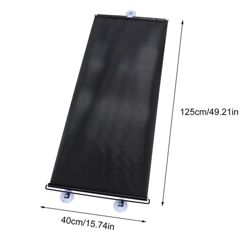 2pcs Suction Cup Blackout Roller Door Shade Window Blind Sun Shade - Picture 9 of 12