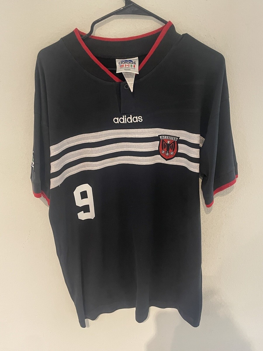 DC United Jersey Vintage Adidas 1996 Large | eBay