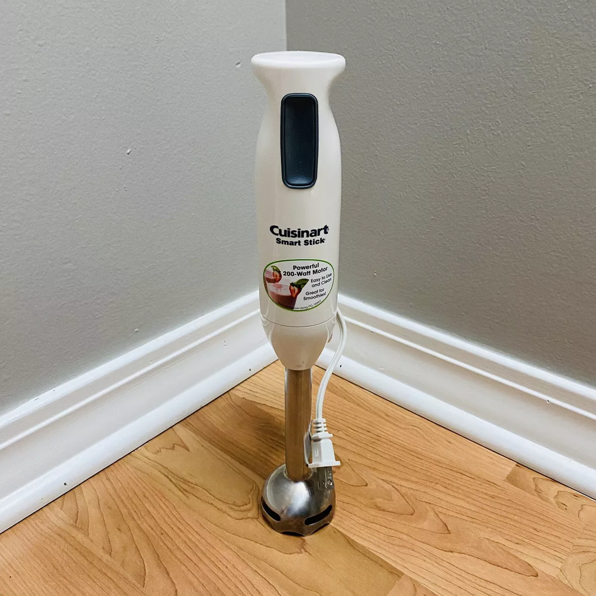 Cuisinart Smart Stick Handheld Immersion Blender Model CSB-76 White Mixer