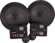 KICKER 51KSS6704 CAR AUDIO 6.75" KS SERIES COMPONENT SPEAKER SYSTEM SET/PAIR