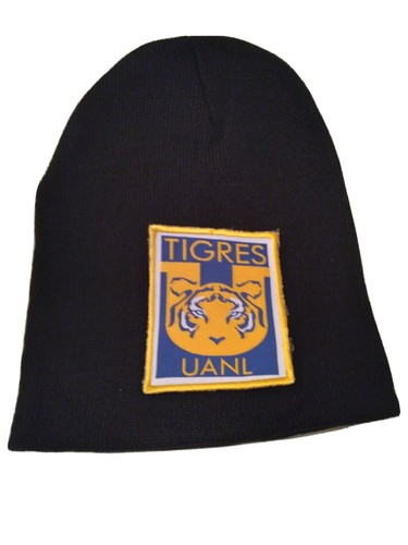 Tigres UANL Soccer Black Beanie cuffless | eBay