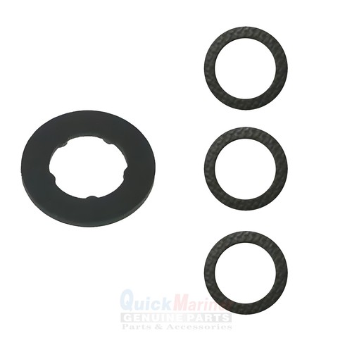 Drain Screw Gasket & Oil Plug Seal for Mercury Mariner Outboard Gear Housing - Picture 1 of 3