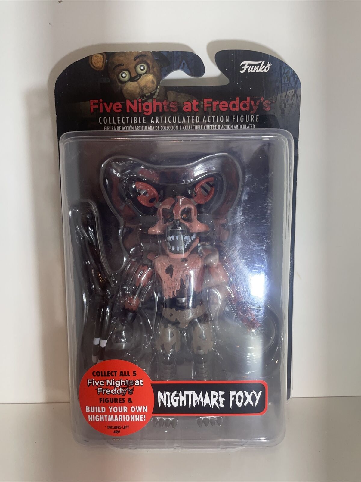 Nightmare Foxy - Five Nights at Freddy's action figure