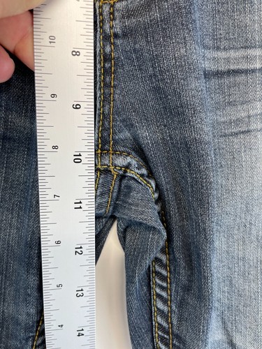 Alfani Jeans - Mens 32 x 30 - Blue - Slim Fit Stretch - Distressed (718) - Picture 8 of 13