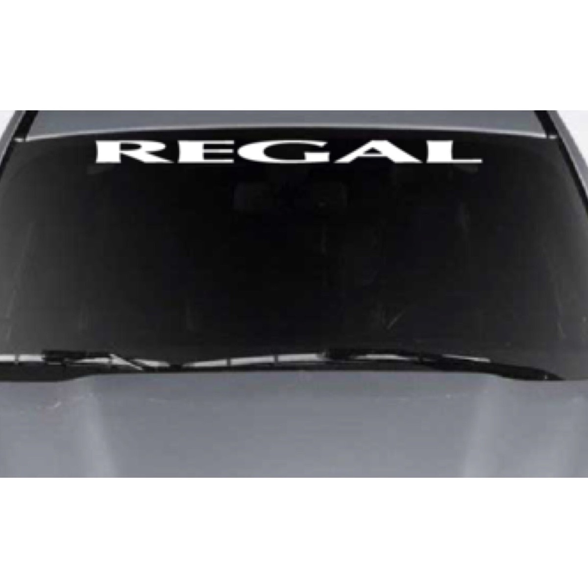 1993-2024 Buick Regal Center Windshield Decal Banner | Vinyl