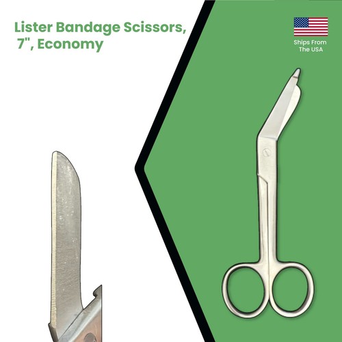5er Set Lister Verbandschere, 7", Economy - Bild 3 von 8