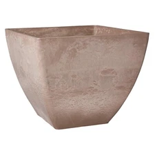 PSW Arcadia Garden Products FB40TP Simplicity Square, 16 x 16 x 13, Taupe
