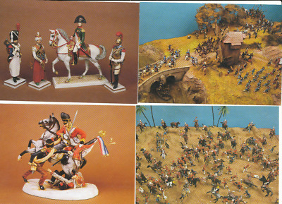 10 postcards of Cholmondeley Collection of Model Soldiers. Unused