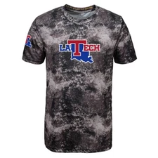 Louisiana Tech Bulldogs NCAA Outerstuff Youth Black Sublimated Dri-Tek T-Shirt