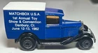 Matchbox Lesney Superfast Blue Model A Ford "1st Annual Toy Show & Convention"