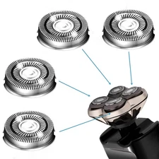 Shaver Head Replacement Blade for Skull Shaver Pitbull Gold Silver Platinum P...