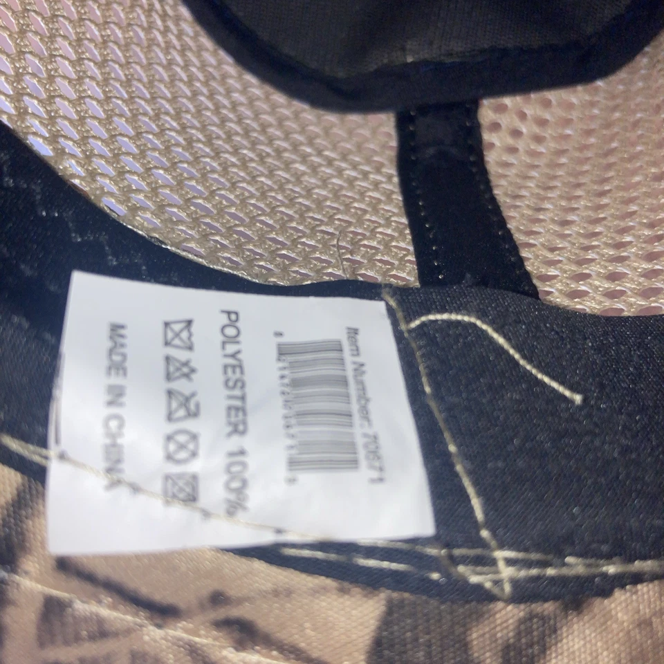 Outdoor hunting/fishing Breathable 100% polyester wide brimmed hat  - Image 3 of 4