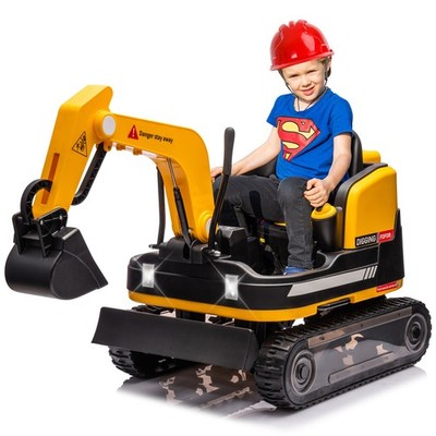 Power Wheels Ride On Bulldozer Cat Power Wheels Digger Kids 12v