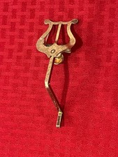 Vintage Music Stand Holder Lyre Instrument Sheet Music March Band
