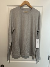 Alo Yoga Mens Large Grey Conquer Reform Long ...