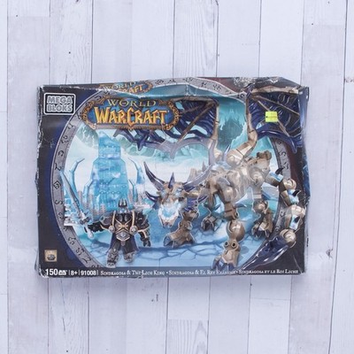 Mega Bloks NIB World Of Warcraft Sindragosa & Lich King Set 91008