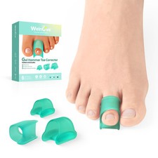 Hammertoe Corrector - 6 Pack Toe Splints - Soft Gel Toe Straighteners - Reali...