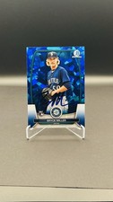 2023 Bowman Chrome Sapphire Bryce Miller RC #92 IP Auto JSA Certification 