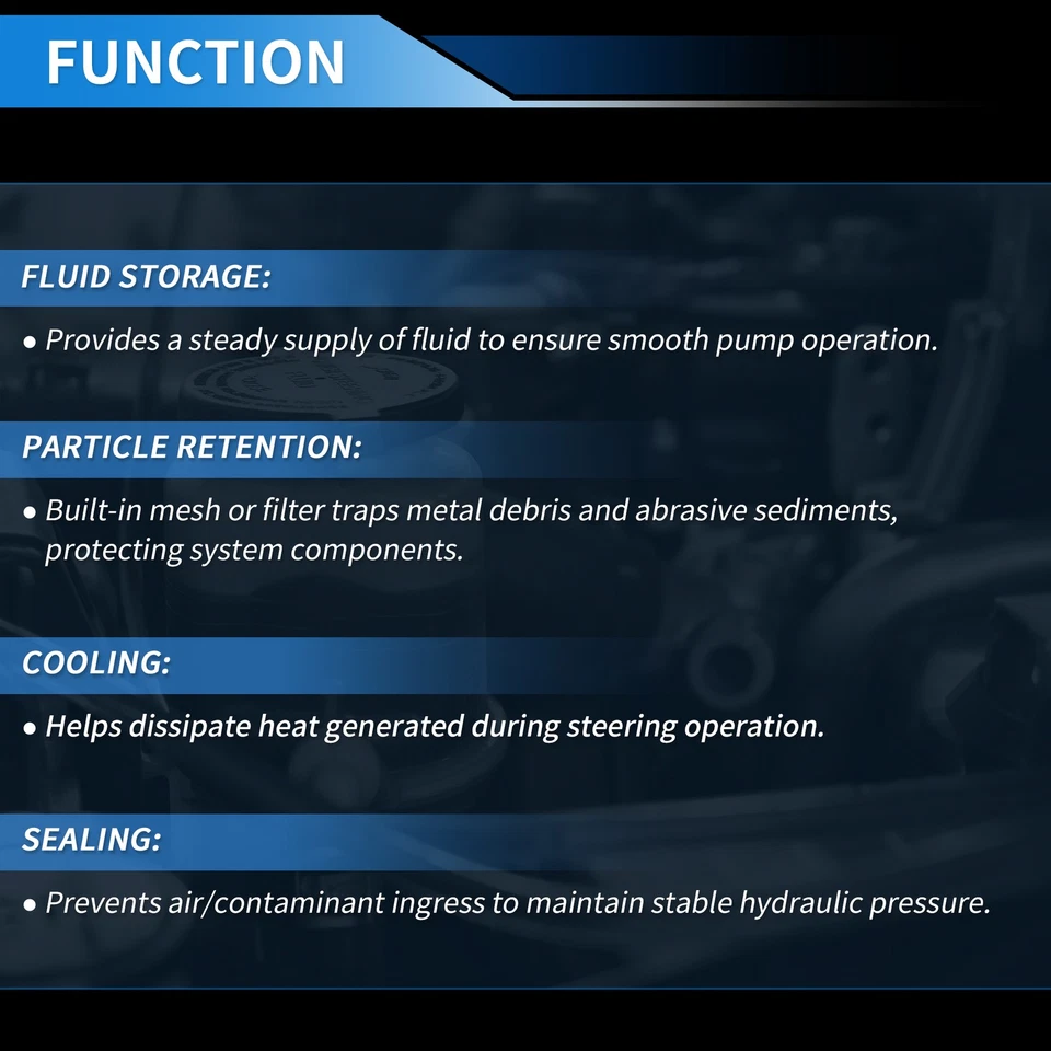 Nº6035106/3558153C93 Depósito de dirección asistida para International Harvester 7400 Foto 4 de 4