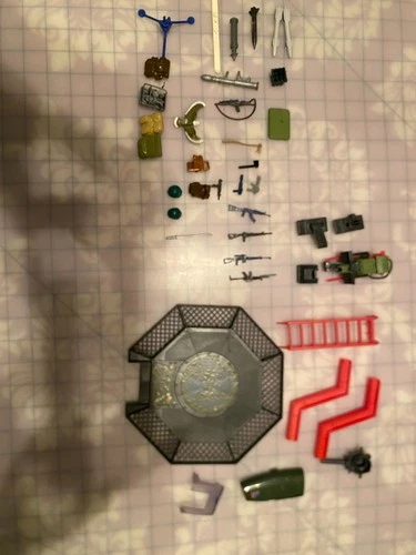 GI Joe ARAH Misc. Items- weapons, other gear items playset and vehicle parts