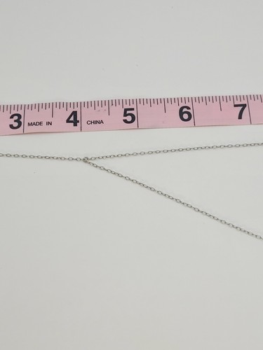 925 Sterling Silver 2 Strand Layered Necklace CZ Crescent Moon Lovers Pendants - Picture 10 of 17