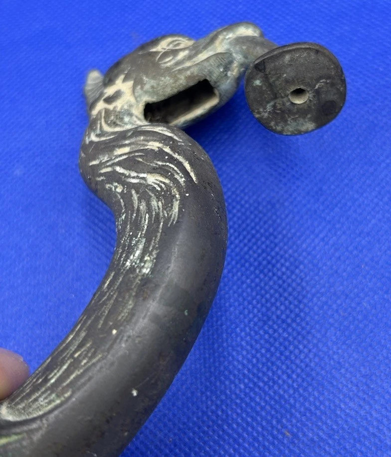 Dug Relic Brass Bronze Griffin Mystery Item / Super Early - Dug In Charleston SC - Image 3 of 4