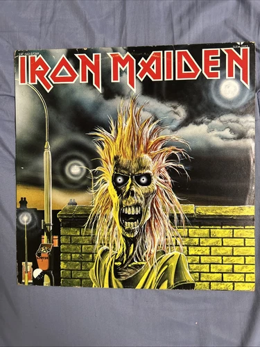 Iron Maiden – Self Titled Debut, Vinyl Spanish Import, EMI Label SLEM-1103